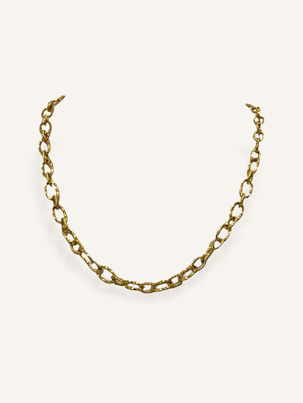 Chaîne Maille Torsadée en Acier Inoxydable