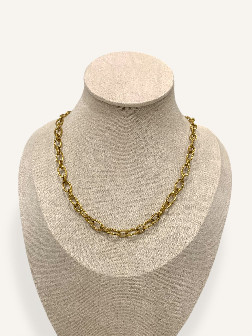 Chaîne Maille Torsadée en Acier Inoxydable