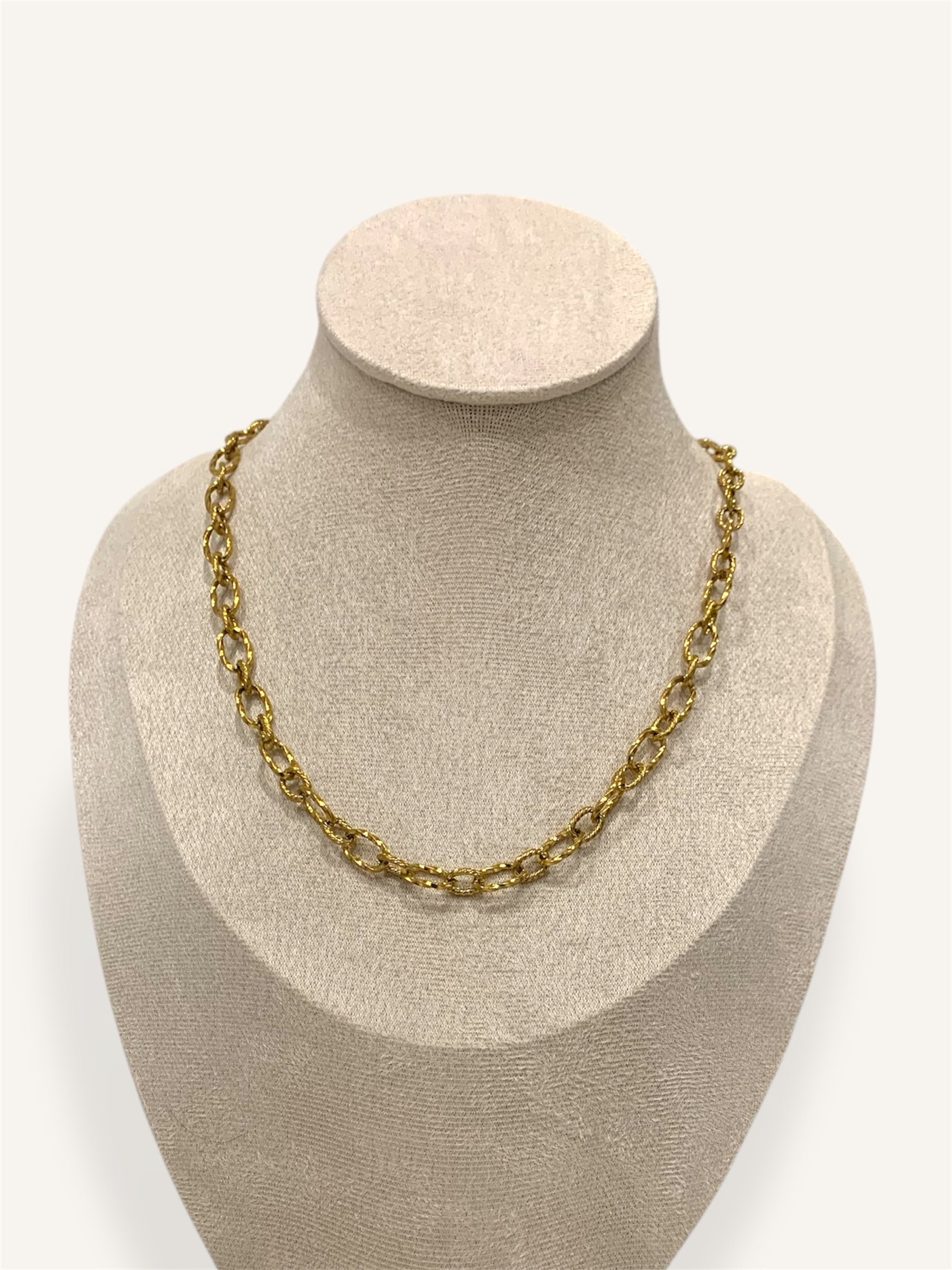 Chaîne Maille Torsadée en Acier Inoxydable