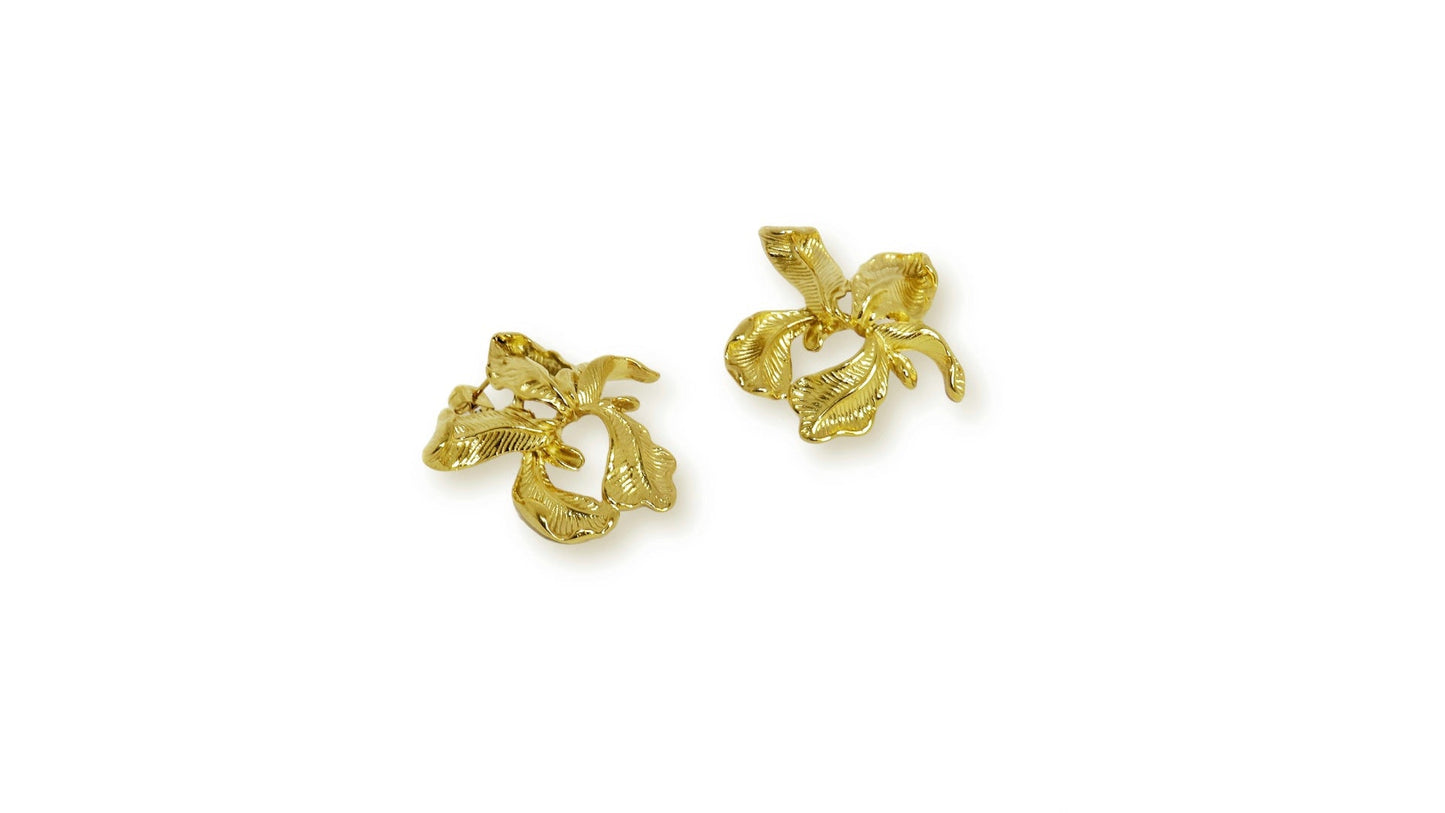 Boucles d’oreilles ”Flora” - 13Or