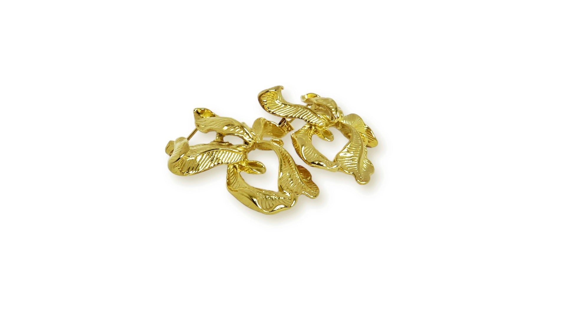 Boucles d’oreilles ”Flora” - 13Or